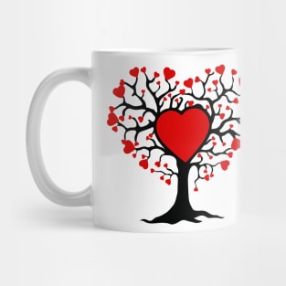 The heart tree is lovable Mug